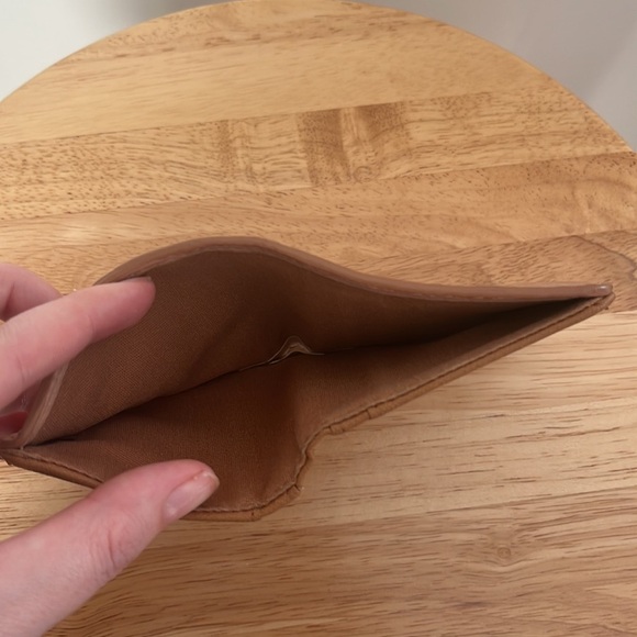 Fossil Sydney Bifold Wallet Credit Card Case Leather Tan Camel 1954 - Picture 5 of 11